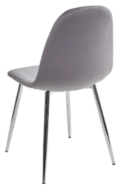 Стул PESCARA UF910-05 DARK GREY, велюр — фото 4