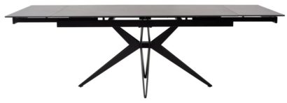 Стол FORIO 160 MATT BLACK MARBLE SINTERED STONE/ BLACK — фото 8