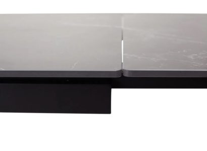 Стол FORIO 160 MATT BLACK MARBLE SINTERED STONE/ BLACK — фото 5