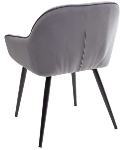 Стул BREEZE BLUVEL-14 GREY, велюр — фото 4
