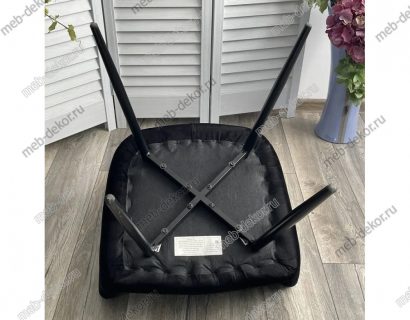 Стул PERU BLUVEL-19 BLACK, велюр — фото 6
