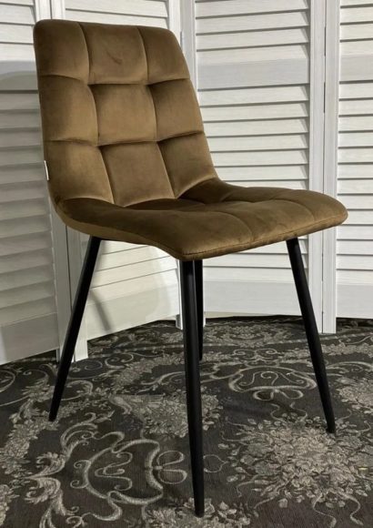 Стул CHILLI G062-10 шоколадный, велюр — фото 4