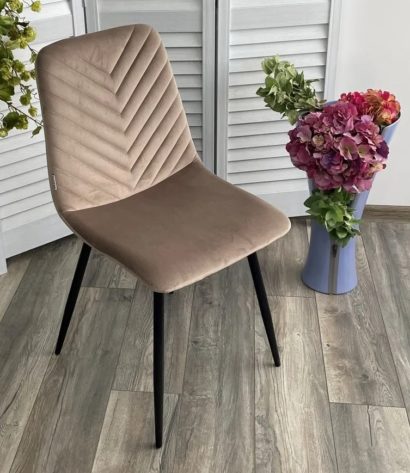 Стул DUKE BLUVEL-40 BEIGE, велюр — фото 2