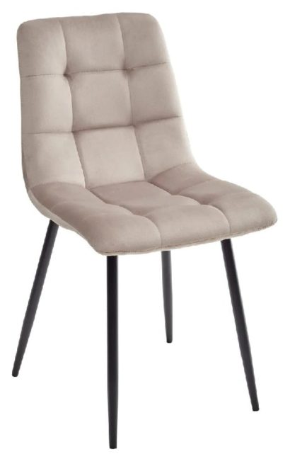 Стул CHILLI G062-13 кварцевый, велюр — фото 1