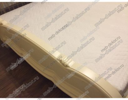 MK-1830-IV, 8802-С. Кровать Милано (180х200) без решетки. Изголовье - экокожа, пуговицы — фото 5