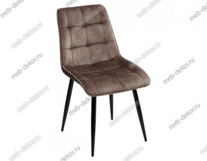 Стул CHIC PK6015-08 (VBP208) античный серо-бежевый, велюр — фото 1