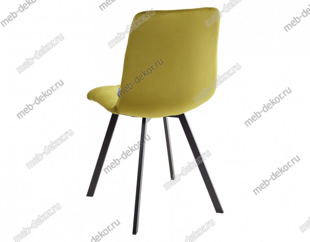 Стул CHILLI SQUARE BLUVEL-75 OLIVA, велюр