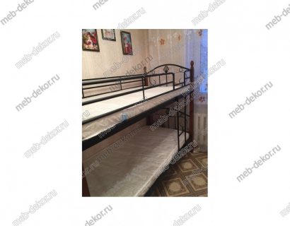 Кровать двухъярусная БОЛЕРО/BOLERO AT-2033, 90х200см. — фото 3