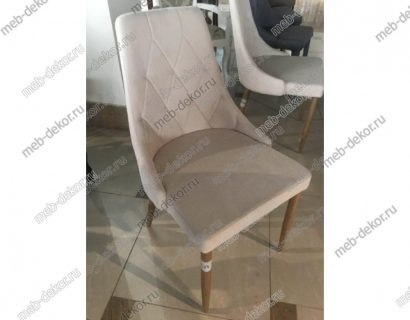 MK-5600-BG. Стул MC01-2 обитый тканью бежевый — фото 1