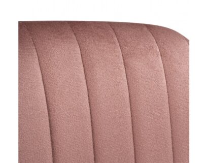 Стул на металлокаркасе Kora dark pink / white — фото 6