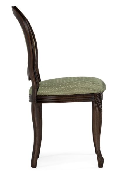 Деревянный стул Инои soprano nefrit / ромб / миланский орех старение — фото 5