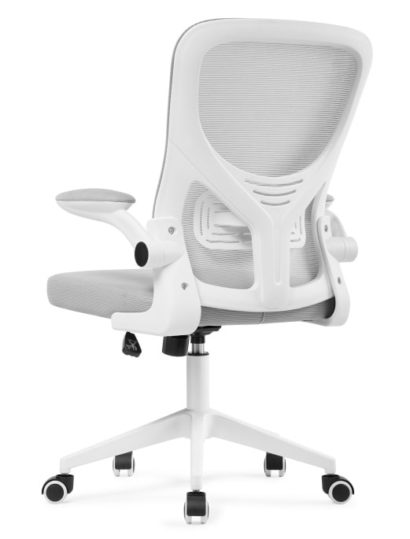 Компьютерное кресло Konfi light gray / white — фото 3
