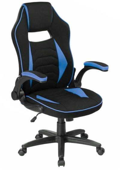 Компьютерное кресло Plast 1 light blue / black — фото 1