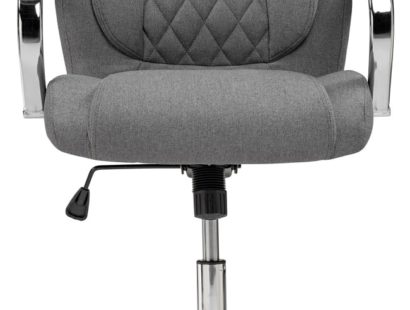 Компьютерное кресло Tron gray fabric — фото 9