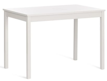 Обеденный комплект эконом Хадсон 2 (стол + 4 стула)/ Hudson 2 Dining Set дерево гевея/мдф, стол:105х65х73см, стул: 41х46х85,5см, butter white — фото 4