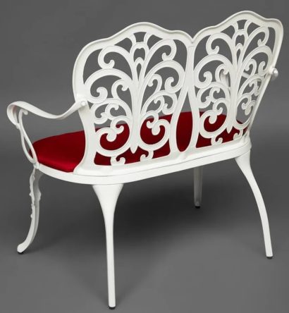 Скамья Secret De Maison Symphonie + подушка (Butter white ( слоновая кость)) — фото 7
