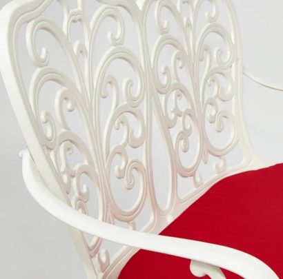 Скамья Secret De Maison Symphonie + подушка (Butter white ( слоновая кость)) — фото 3