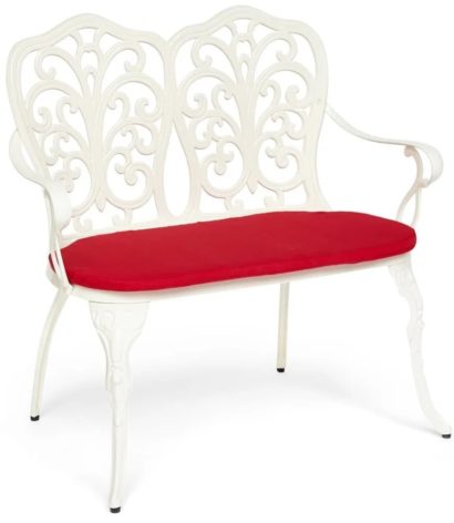 Скамья Secret De Maison Symphonie + подушка (Butter white ( слоновая кость)) — фото 1