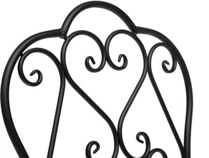 Кованый стул Secret De Maison Лав Чэйр (Love Chair) (Чёрный) — фото 3