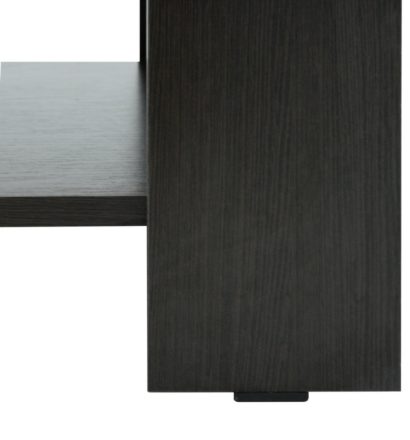 Стол журнальный БьютиСтайл 26 Венге / стекло черное — фото 7