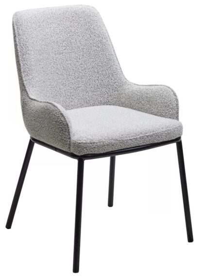 Стул БРИО (BRIO) UF995-02, букле / черный каркас / Товарный знак DISAUR — фото 1