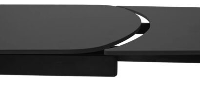 Стол DESIO 180 PURE BLACK SOLID CERAMIC Черный мрамор матовый, керамика/Черный каркас — фото 13