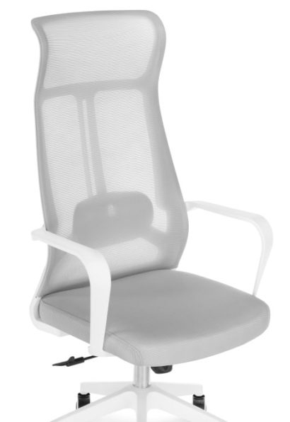 Компьютерное кресло Tilda light gray / white — фото 12