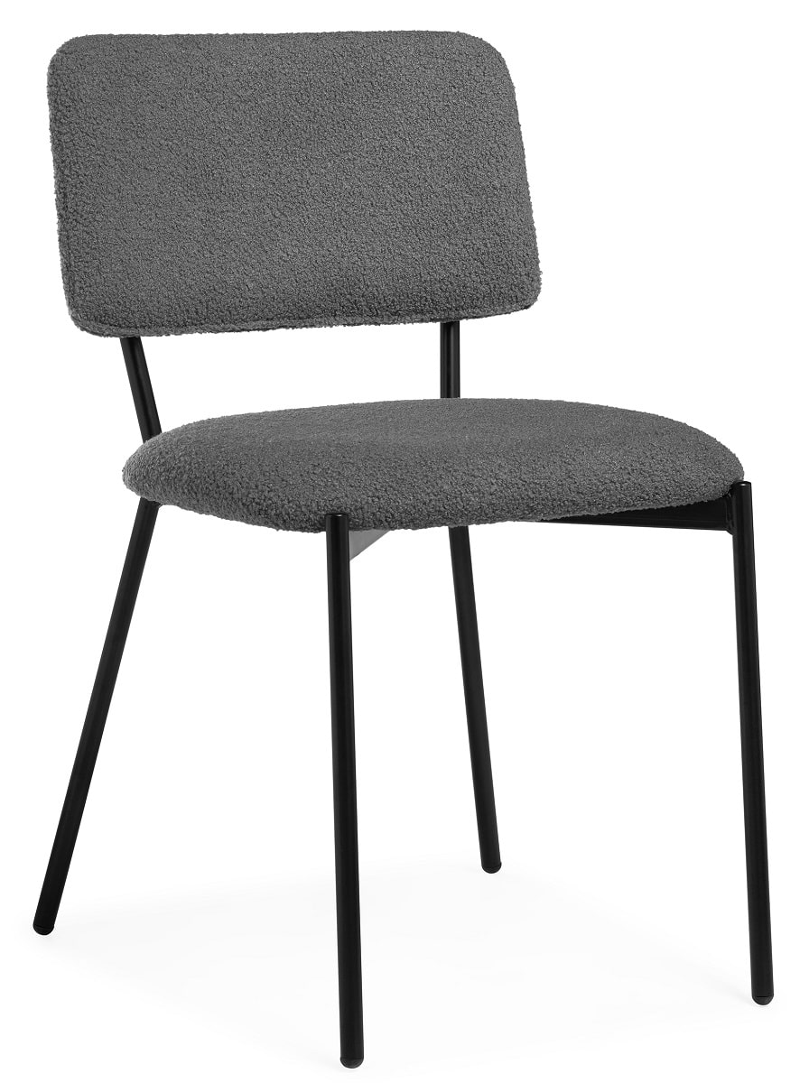 Стул на металлокаркасе Reparo dark gray / black