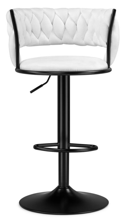 Барный стул Lotus white / black — фото 3