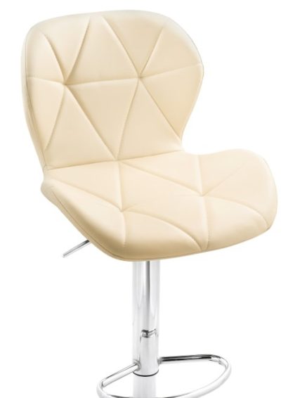 Барный стул Trio beige / chrome — фото 2