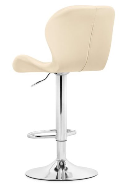 Барный стул Trio beige / chrome — фото 4