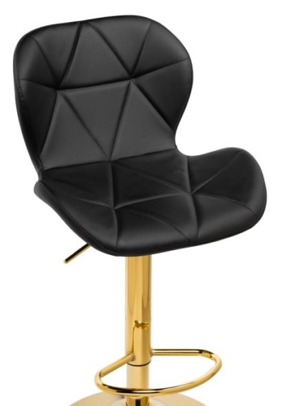 Барный стул Trio black / gold — фото 5