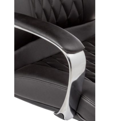 Компьютерное кресло Damian black / satin chrome — фото 11