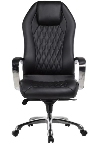 Компьютерное кресло Damian black / satin chrome — фото 10