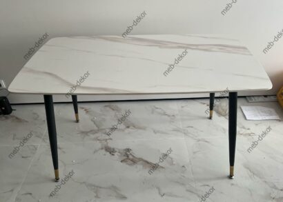 Стол обеденный Рио DT-2849.2, 120х80х75 см, белый мрамор — фото 5