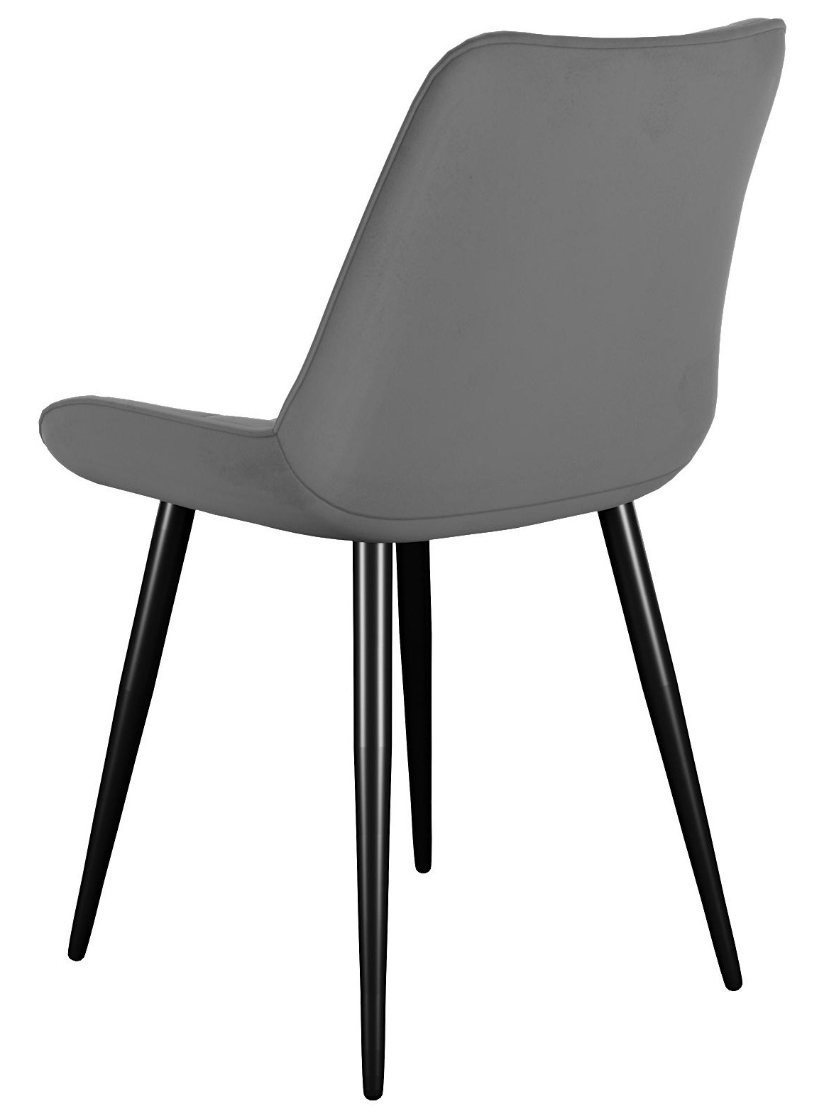 Стул DikLine 226 поворотный B22 GREY, ножки черные