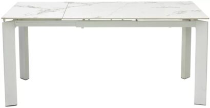 Стол КОРНЕР (CORNER) 120 цвет ГОЛДЕН ЖАДЕ (GLOSS GOLDEN JADE SOLID CERAMIC) / БЕЛЫЙ — фото 10