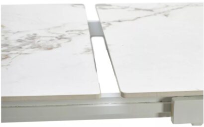 Стол КОРНЕР (CORNER) 120 цвет ГОЛДЕН ЖАДЕ (GLOSS GOLDEN JADE SOLID CERAMIC) / БЕЛЫЙ — фото 9