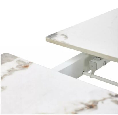 Стол КОРНЕР (CORNER) 120 цвет ГОЛДЕН ЖАДЕ (GLOSS GOLDEN JADE SOLID CERAMIC) / БЕЛЫЙ — фото 12