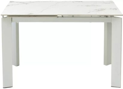 Стол КОРНЕР (CORNER) 120 цвет ГОЛДЕН ЖАДЕ (GLOSS GOLDEN JADE SOLID CERAMIC) / БЕЛЫЙ — фото 6