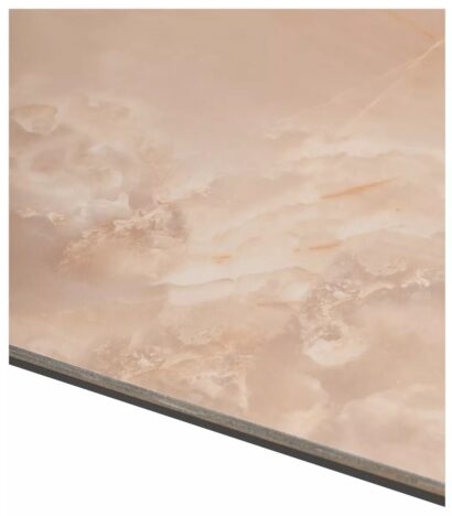 Стол КОРНЕР (CORNER) 120 цвет АМБЕР ЖАДЕ (GLOSS AMBER JADE SOLID CERAMIC) / ЧЕРНЫЙ — фото 5