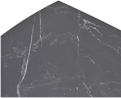 Стол БАЛД (BALDE)120 цвет ЧЕРНЫЙ МРАМОР МАТОВЫЙ (MATT BLACK MARBLE SOLID CERAMIC)/ ЧЕРНЫЙ — фото 9