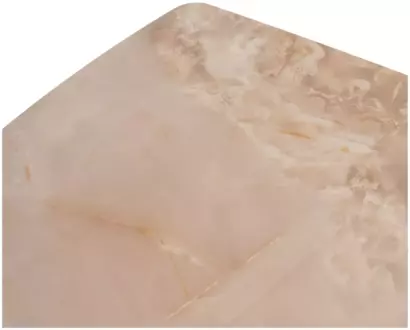 Стол РИВОЛИ (RIVOLI) 140 цвет АМБЕР ЖАДЕ (GLOSS AMBER JADE SOLID CERAMIC) / ЧЕРНЫЙ, ®DISAUR — фото 6