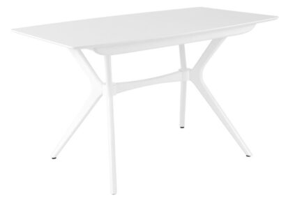 Стол Марко (1300*820+320/цвет столешницы Белый/цвет ножек Белый) — фото 1