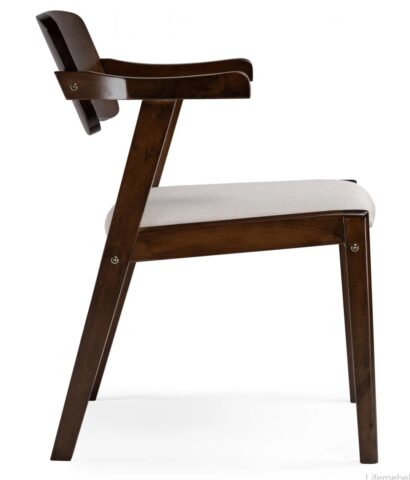 Деревянный стул Velma dirty oak / light beige — фото 6