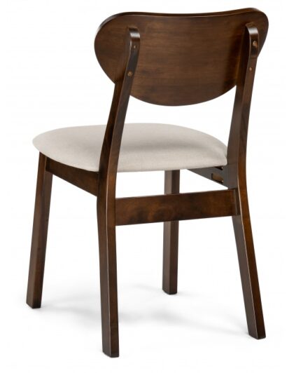 Деревянный стул Loid dirty oak / light beige — фото 3