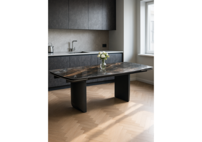 Керамический стол Маре 200(260)х100х77 neodom titanium lawa nero / черный — фото 13
