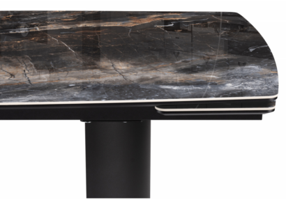 Керамический стол Маре 200(260)х100х77 neodom titanium lawa nero / черный — фото 2