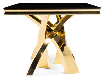 Обеденная группа Иге black / gold (стол и 6 стульев) — фото 13