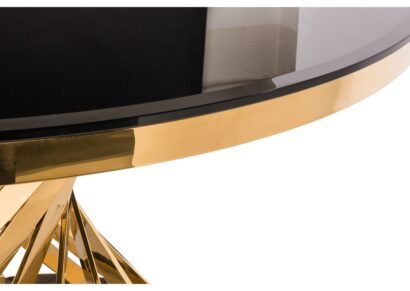 Обеденная группа Эрмина black / gold (стол и 4 стула) — фото 9